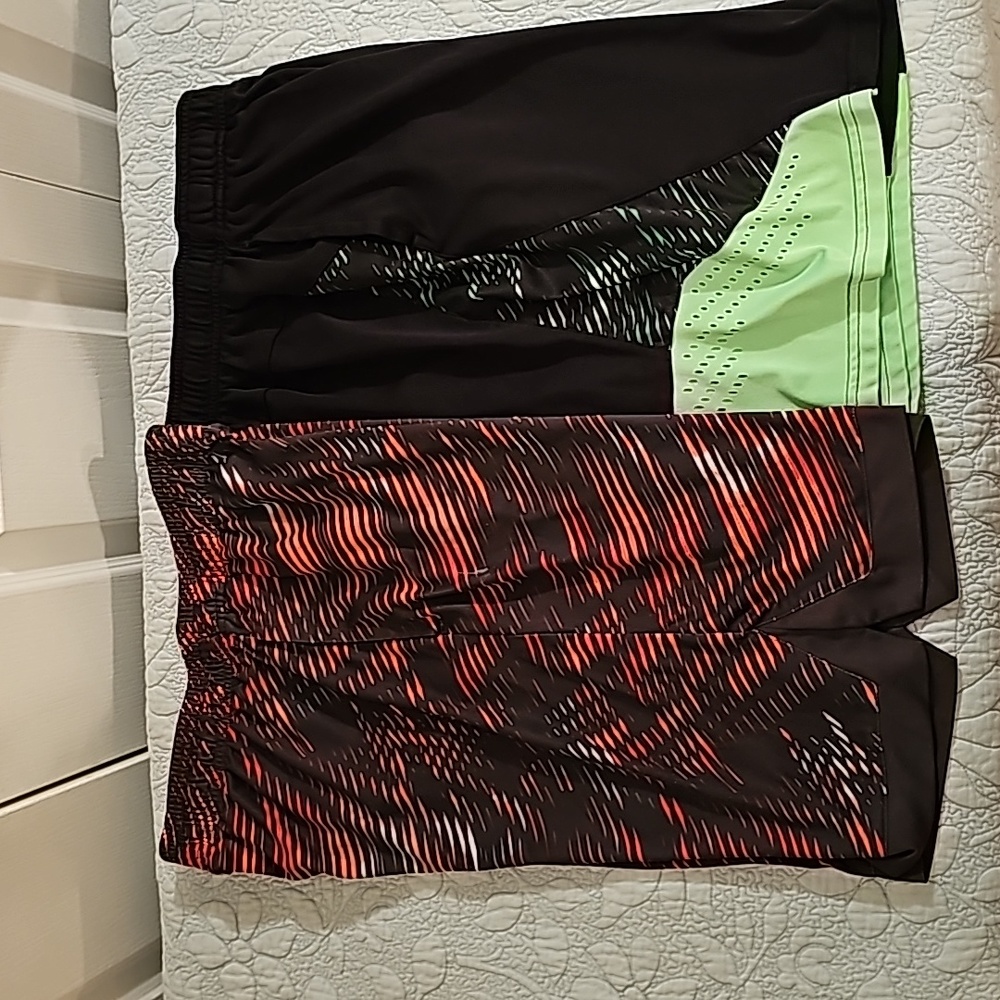 2 pair Boys C9 by Champion shorts Large